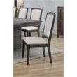 Sunset Trading Cali Contemporary Wood Dining Chairs in Gray/Brown (Set of 2)