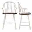 Sunset Trading Andrews 3-Piece Expandable Wood Kitchen Island in Antique White