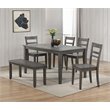 Sunset Trading Shades of Gray 6PC 60