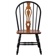 Sunset Trading Selections 5PC Round/Oval Butterfly Dining Set Black/Cherry Wood