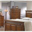 Sunset Trading Tremont Bedroom Wood Chest in Distressed Chestnut Brown