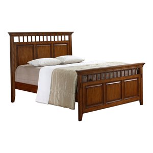 sunset trading tremont bedroom wood king bed in distressed chestnut