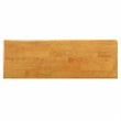 Oak Selections 3-Drawers 1-Large Open Shelf Cabinet Sideboard in Light Oak Wood