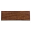 Sunset Trading Simply Brook 42-in Dining Bench  Amish Brown Solid Wood