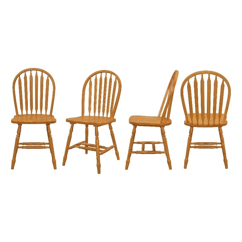 Oak finish dining online chairs