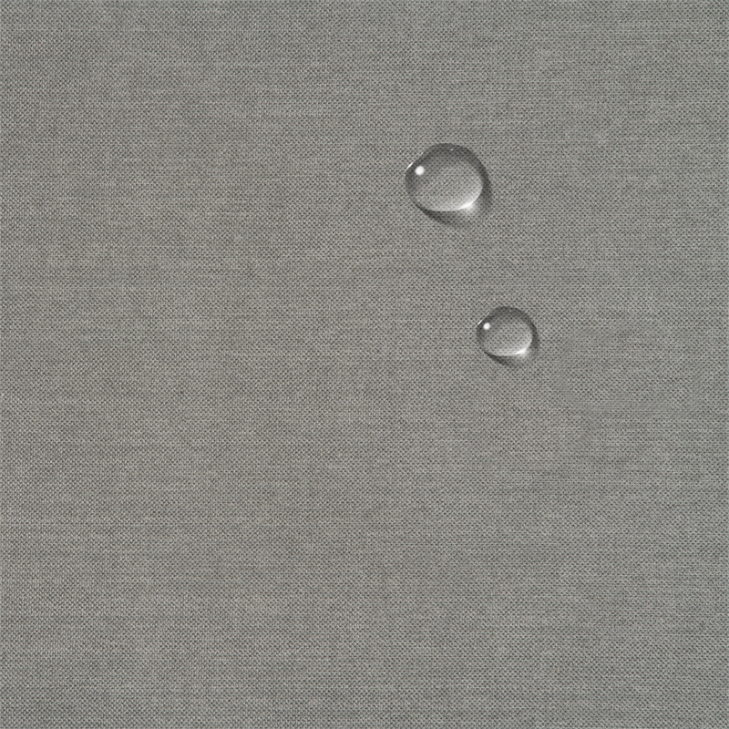 Horizon 4PC Slipcovered Living Room Sofa Set in Gray Washable Performance Fabric