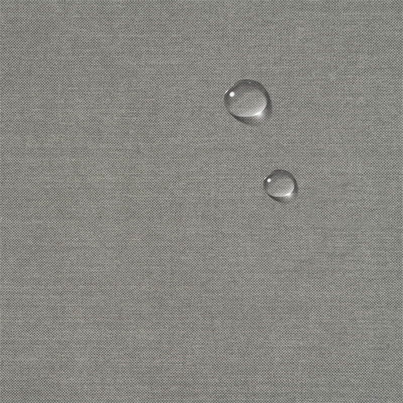 Horizon 2PC Slipcovered Sofa Loveseat Set in Gray Washable Performance Fabric