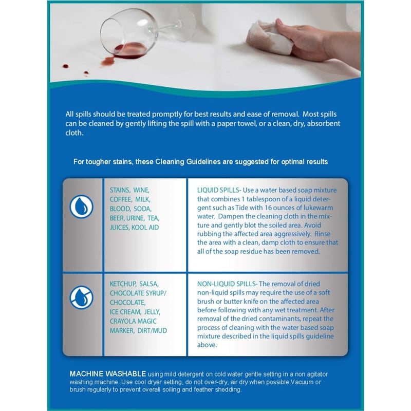 Horizon 3PC Slipcovered Sofa Chair Ottoman Set Gray Washable Performance Fabric