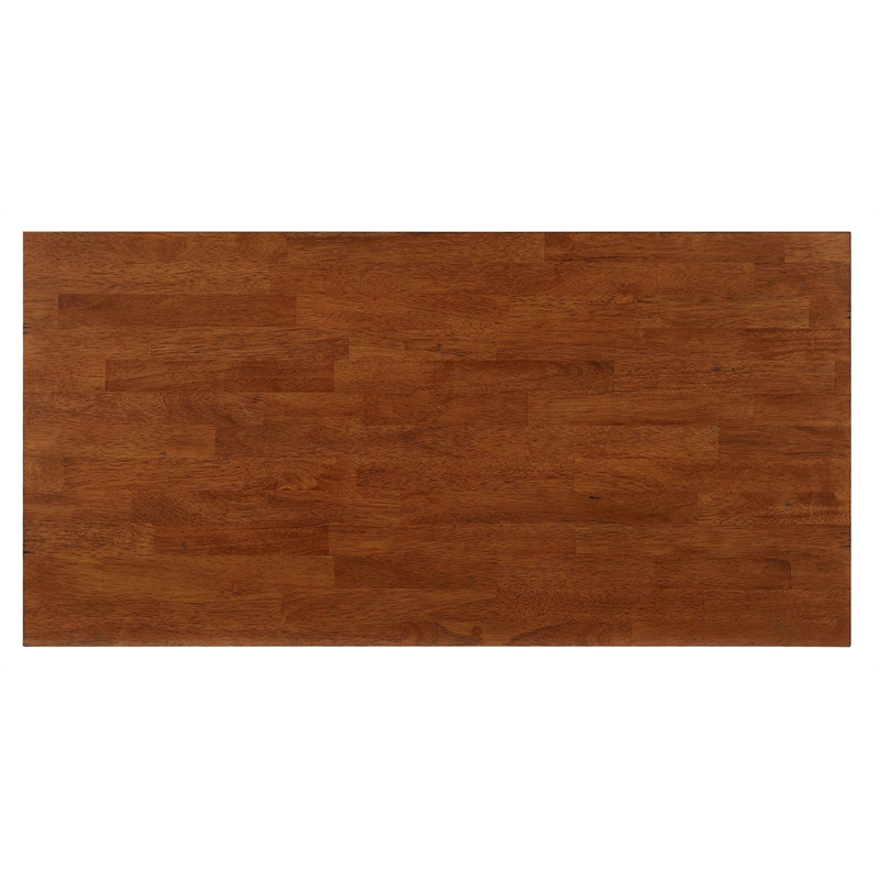 Sunset Trading Dakota Rectangular Coffee Table w Drawers Shelf Brown Gray Wood