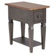 Sunset Trading Dakota 4PC Rectangle Coffee Table Set w Console Brown Gray Wood