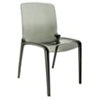 LeisureMod Murray Mid-Century Modern Dining Side Chair in Black