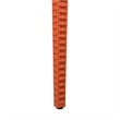 LeisureMod Modern Weave Mace Indoor Outdoor Dining Chair in Orange