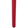 LeisureMod Modern Weave Mace Indoor Outdoor Dining Armchair in Red