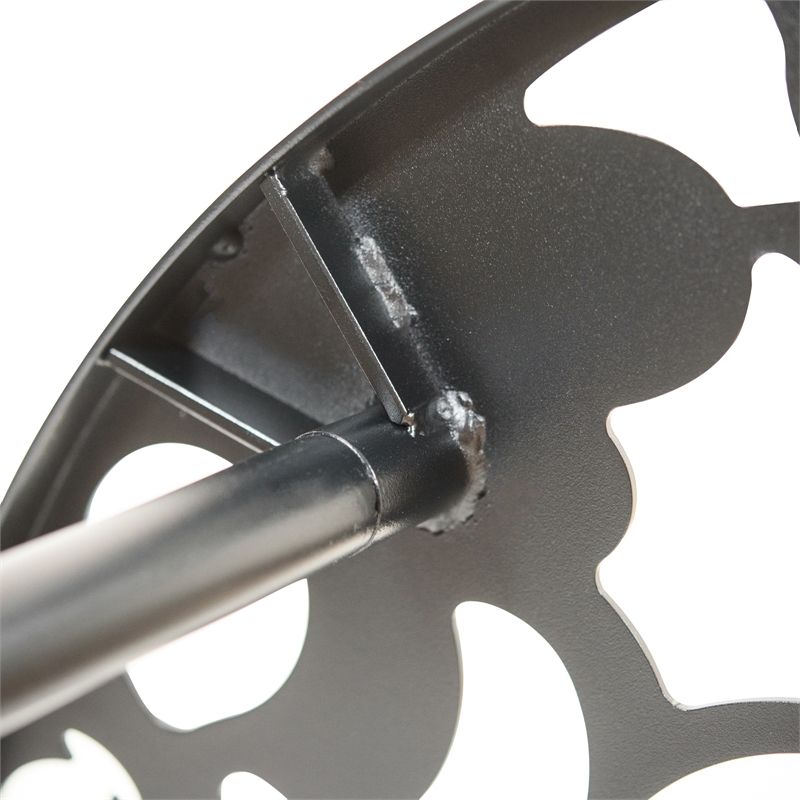 LeisureMod Devon Modern Glass Top Aluminum Base Outdoor 31.1