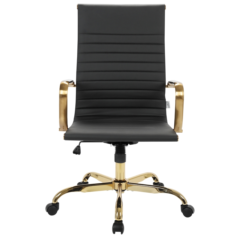 frame leather office chair