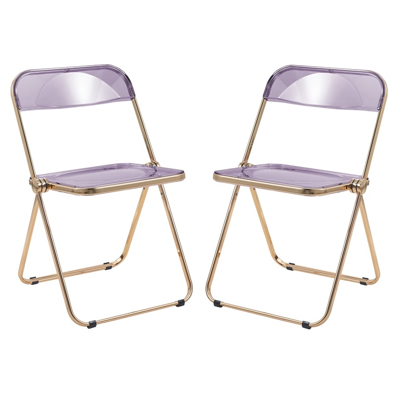 Acrylic folding online chairs