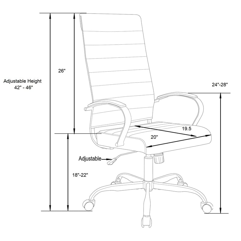 navy blue office chair australia