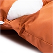LeisureMod 2 person Double Egg Swing Chair Cushion in Orange
