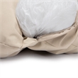 LeisureMod 2 person Double Egg Swing Chair Cushion in Taupe