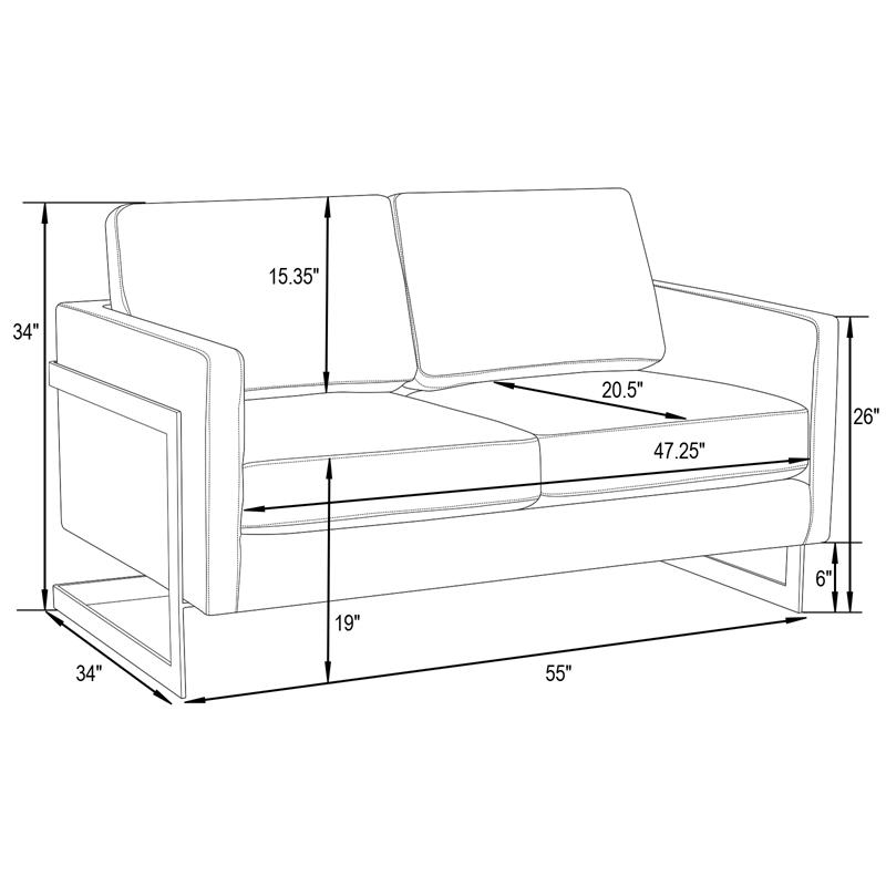 LeisureMod Lincoln 55