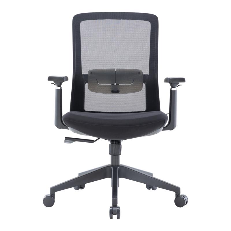 Buro alto task chair 2025 with adjustable armrests black