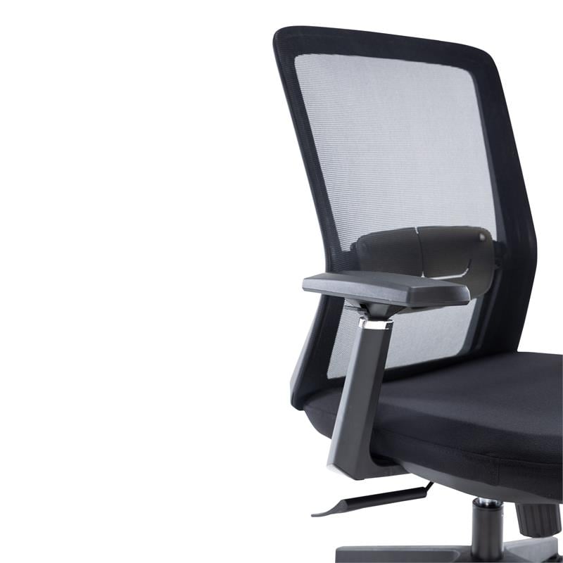 Buro alto task chair online with adjustable armrests black