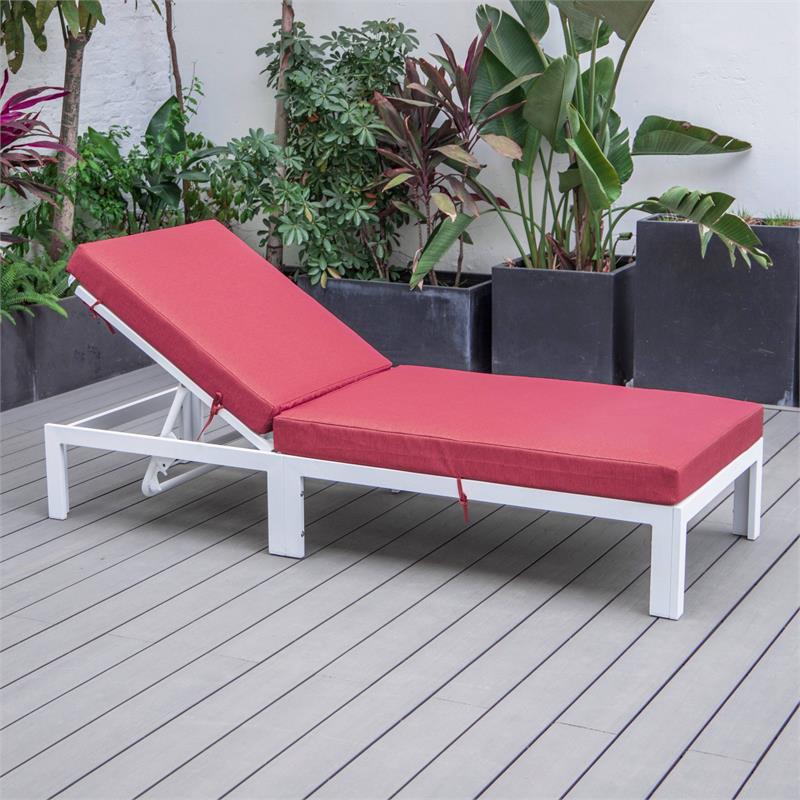 aluminum outdoor lounger