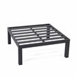 LeisureMod Hamilton 6-Peice Patio Conversation Set with Cushions in Orange
