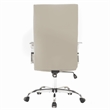 LeisureMod Sonora Modern High-Back Leather Conference Office Chair in Tan