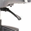 LeisureMod Hilton Modern High Back Leather Conference Office Chair in Gray
