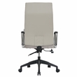 LeisureMod Hilton Modern High Back Leather Conference Office Chair in Tan