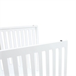 LeisureMod Cisco Modern Powder-Coated Stainless Steel Finish Side Table White