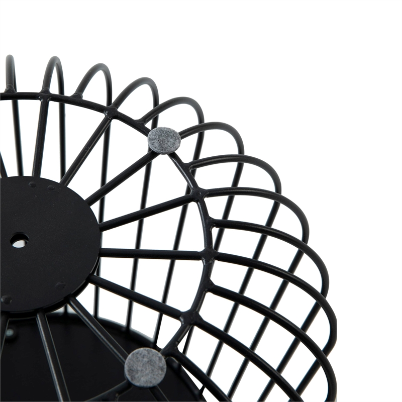 leisuremod runswick modern wood top end table with steel base black