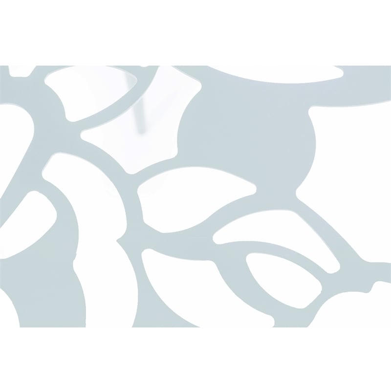 LeisureMod Devon Aluminum 3-Piece Dining Set with Table and 2 Armchairs White