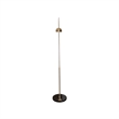 Leisuremod Arco Floor Lamp with Black Marble Base and Metal Lamp Shade Gold