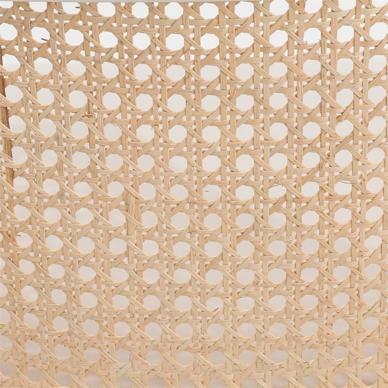 LeisureMod Ervilla Wicker Bar Stool with White Powder Coated Metal Frame Beige
