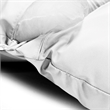 LeisureMod 2 person Double Egg Swing Chair Cushion in White