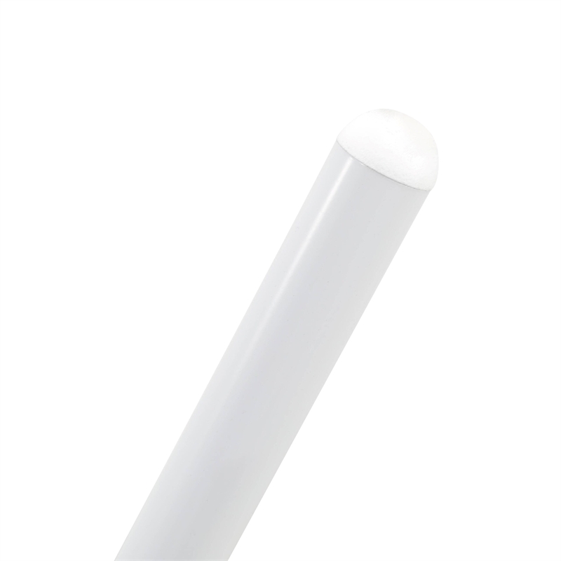 LeisureMod Ervilla Dining Chair in White Steel with Velvet Seat Set of 4 Black