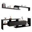 LeisureMod Surrey Mid-Century Wood TV Stand for TVs up to 60