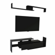 LeisureMod Surrey Mid-Century Wood TV Stand for TVs up to 60