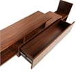 LeisureMod Surrey Mid-Century Wood TV Stand for TVs up to 60