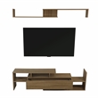 LeisureMod Surrey Mid-Century Wood TV Stand for TVs up to 60