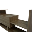 LeisureMod Surrey Mid-Century Wood TV Stand for TVs up to 60