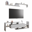 LeisureMod Surrey Mid-Century Wood TV Stand for TVs up to 62