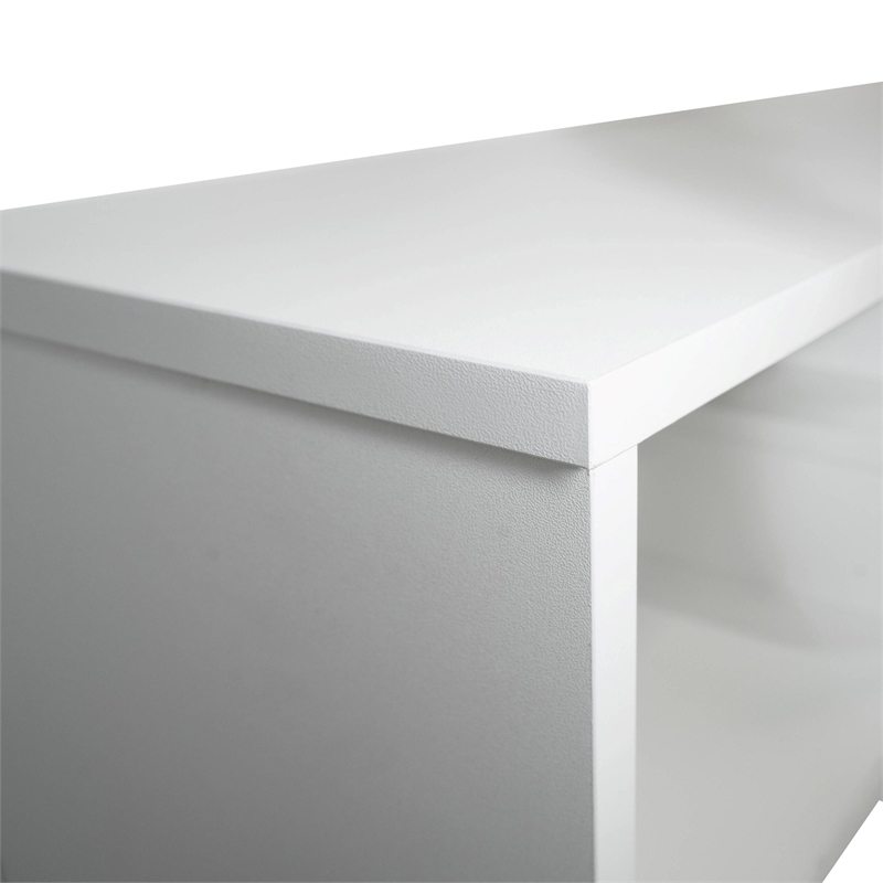 LeisureMod Surrey Mid-Century Wood TV Stand for TVs up to 62