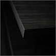 LeisureMod Avery Modern TV Stand with MDF Cabinet and Steel Legs Phantom Grey