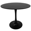 LeisureMod Bristol Dining Table with a 31