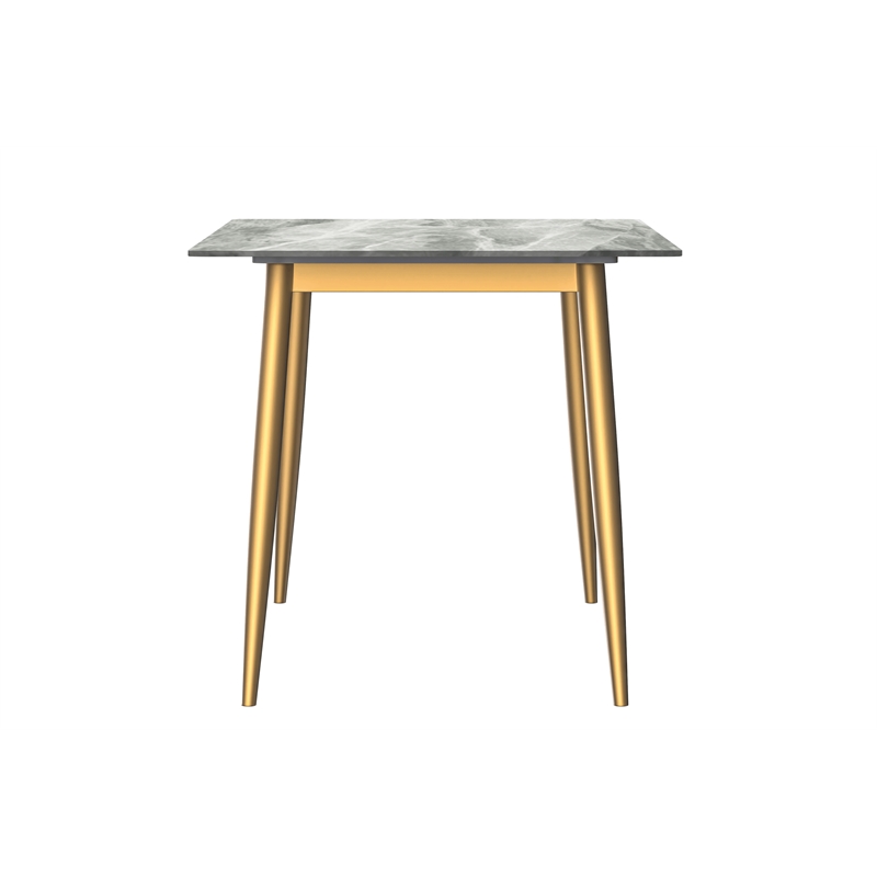 LeisureMod Zayle Dining Table with a Stone 71