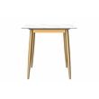 LeisureMod Zayle Dining Table with a Stone 71