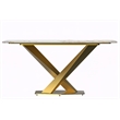 LeisureMod Voren Dining Table with 55